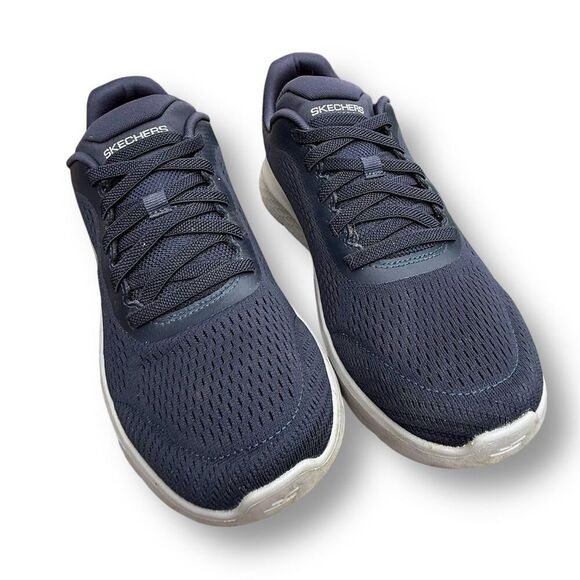 Skechers Gogamat Men's Go Walk Flex Remark Walking Shoes Navy Size 8 - Picture 9 of 14